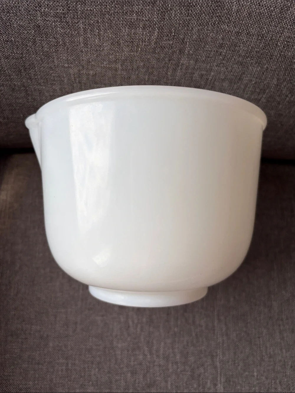 Glasbake vintage milk